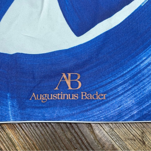 NEW ~ AUGUSTINUS BADER X TIFFANY BOUELLE  PROMO CANVAS TOTE BAG - Picture 2 of 13